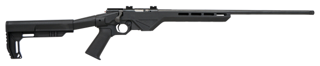 Citadel Trakr Bolt Action Rifle 22 Win. Mag. 21 in. Black Threaded Barrel