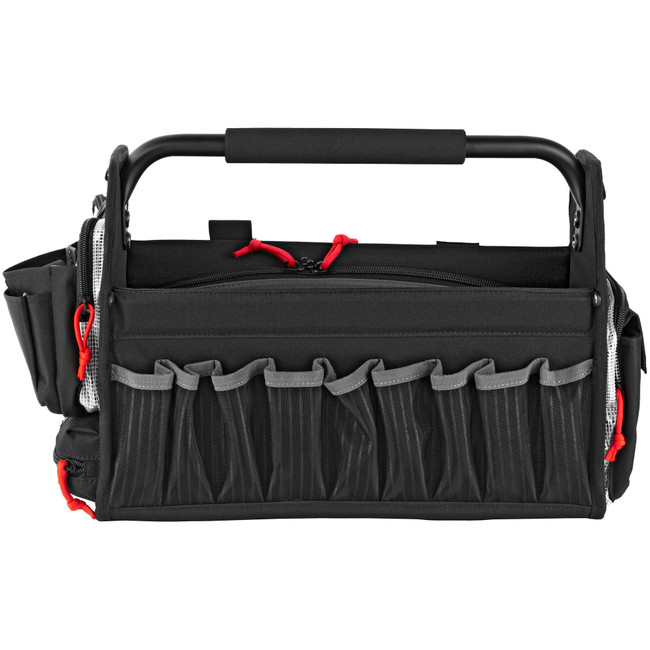 GPS Bags 1708RTB Tote  Black 600D Polyester with Storage Pockets, Pull-Out Rain Cover & Visual ID Storage System - 1708RTB - 819763011792