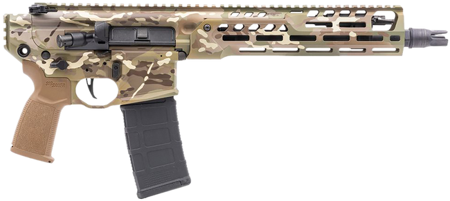 Sig Sauer MCX-Spear LT 5.56 NATO 11.5 Inch 30 Rounds Multicam Cerakote