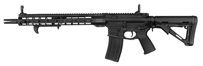 Windham Weaponry R16M4SFSCT CDI  5.56x45mm NATO Caliber with 16" Barrel, 30+1 Capacity, Black Hard Coat Anodized Metal Finish, Black Adjustable Magpul CTR Stock & Magpul MOE Grip