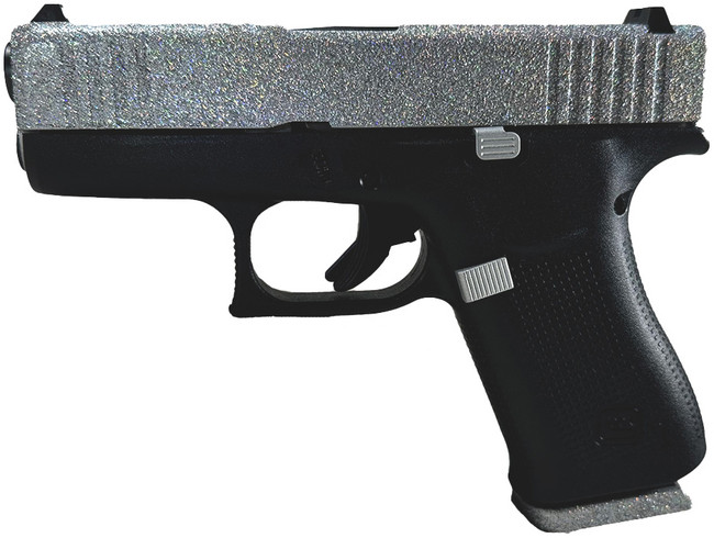 Glock 43X 9mm, 3.4in. Barrel, 10rd - Glitter - 151550026538