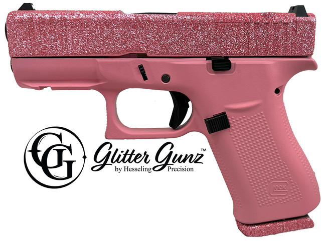 Glock G43X Mos 9mm Luger 3.4in 10rd Glitter Finish