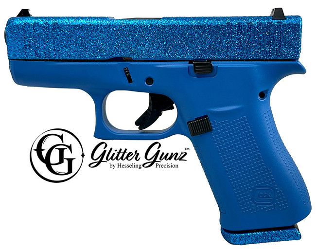 Glock 43X 9mm, 3.4in. Barrel, 10rd - Glitter - 151550026649