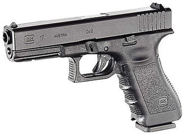 Glock 17 Gen 4, 9mm, 4.49in. Barrel, 17rd - Black - 764503000874