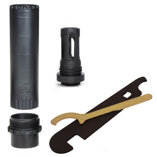 Yankee Hill Machine Turbo T3 5.56mm Suppressor with Flash Hider