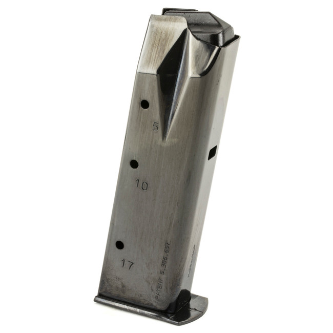 Mec-Gar 17rd Blued Magazine for Ruger P85 P89 P93 P94 P95 9mm Luger - MGRP8517B - 765595440449