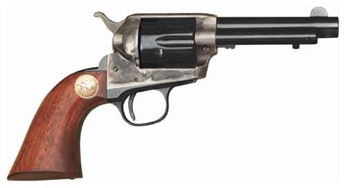 Cimarron Firearms P Model Jr .38 Special 4.75 inch 6 Rounds Case Colored Blued
