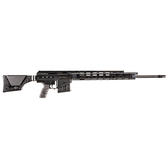 Alexander Arms Ulfberht 338 Lapua Magnum, 27.5in. Barrel, 10rd, Folding Magpul PRS Stock, Geissele SSA Trigger, & Ergo Grip - Black