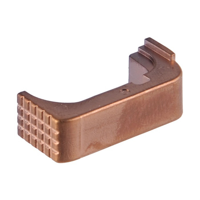 Shield Arms Handgun Magazine Catch Release for Glock 43X/48 Bronze