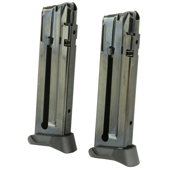 Ruger 90647 SR22 Value Pack 10rd 22 LR Blued Steel 2 Per Pack - 90647 - 736676906475