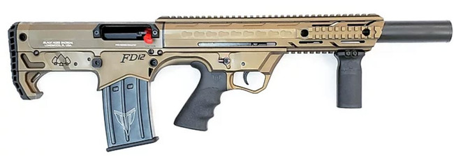 Black Aces Pro Series Bullpup Semi-Auto Shotgun - Bronze | 12ga | 18.5" Barrel | Barrel Shroud - 702706998659