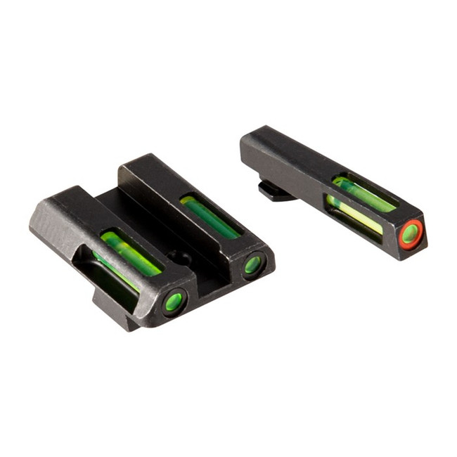 LiteWave H3 Tritium/Litepipe Sight Set for Glock 45 ACP/10mm - GLN529