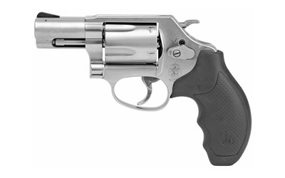 Smith & Wesson 162420 Model 60  357 Mag or 38 S&W Spl +P 5 Shot 2.12" Stainless Steel Barrel/Cylinder, Satin Finish Stainless Steel J-Frame, Exposed Hammer - 162420 - 022188624205
