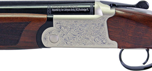 Iver Johnson IJ600LW 20GA, 28in. Barrel, 2rd, Wood Stock & Forend - Gray (IJ60020LW28S) - IJ60020LW28S - 796167791423