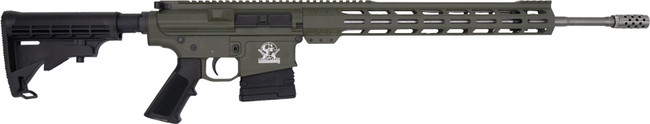 Great Lake Firearms GLFA AR10 6.5 Creedmoor 20 Inch 10 Rounds Olive Drab Green Cerakote