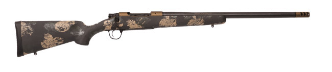 Christensen Arms Ridgeline FFT 6mm Creedmoor, 20in. Barrel, 4rd, CF Stock w/ Green & Tan Accents, CF Barrel - Bronze (NPN: 801-06309-00) - 801-06309-00 - 840290501500