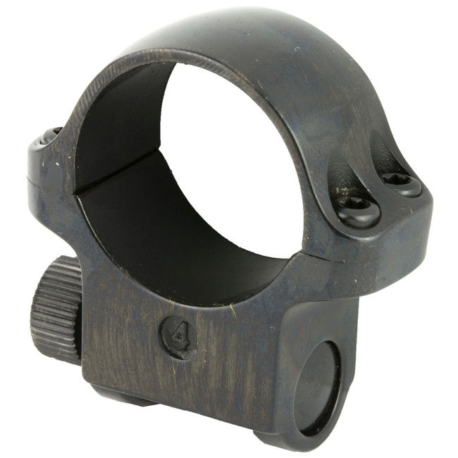 Ruger Scope Ring 1 Inch Medium Height Blued Steel 42mm Objective Fits 1 Inch Tube - 90270 - 736676902705