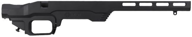 Mdt Sporting Goods Inc 103882-BLK LSS Gen2 Chassis Black Remington 700 Short Action