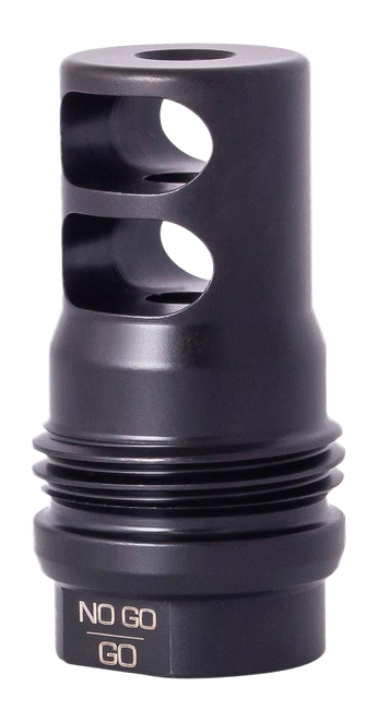 Rugged Suppressor MB010 2 Port Brake  Black for 1/2"-28 tpi Threads & 2.16" OAL for 5.56x45mm NATO Radiant762, Surge762, Razor762 & Micro30 Suppressors