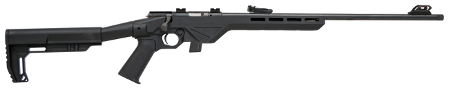 Citadel CIT22LRBLT Trakr  22 LR 10+1 18" Blued Steel Barrel & Receiver, Tactical Synthetic Black Synthetic Stock