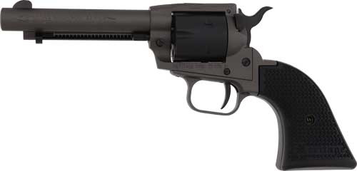 Heritage Mfg SRR22C4 Rough Rider  22 LR 6rd 4.75", Tungsten Gray Frame & Barrel, Black Satin Cylinder, Black Polymer Grips - SRR22C4 - 727962708347