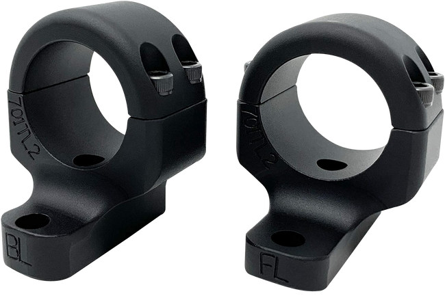 DNZ Products Game Reaper 2 Scope Mount Ring Combo 1in for Howa Low Rings