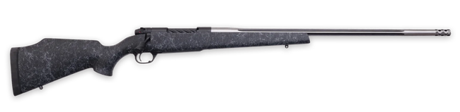 Weatherby Mark V Accumark 338 Weatherby RPM 24 inch 4 Rounds Fiberglass Monte Carlo - MAM01N338WR6B - 747115450367