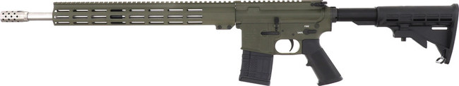 Great Lake Firearms GLFA AR15 450 Bushmaster 18in 5rd ODG Cerakote