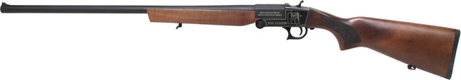 Iver Johnson IJ700 20GA, 26in. Barrel, 1rd, Wood Stock & Forend - Black (IJ7002026C)