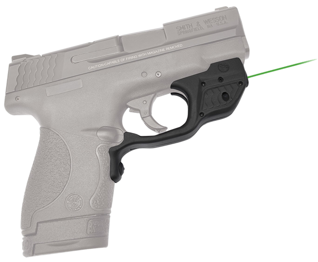 Crimson Trace 01-4490-1 LG-489G Green Laserguard  Black Smith & Wesson M&P Shield
