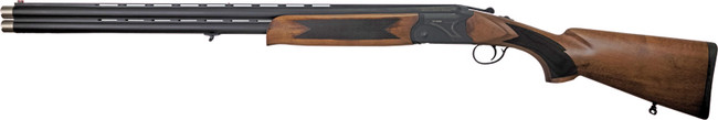 Iver Johnson IJ600 12GA, 28in. Barrel, 2rd, Wood Stock & Forend - Black (IJ600)