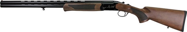 Iver Johnson IJ600 410 Bore, 28in. Barrel, 2rd, Wood Stock & Forend - Black (IJ600410BC)