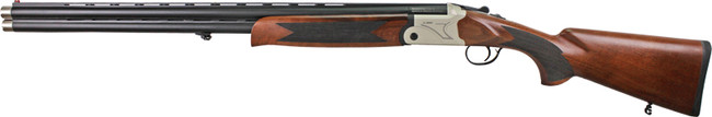 Iver Johnson IJ600LW 12GA, 28in. Barrel, 2rd, Wood Stock & Forend - Gray (IJ60012LW28S)