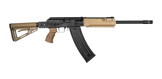Kalashnikov USA Ks-12tsf 12 Gauge 18in Barrel 10 Rounds FDE Side Folding Collapsible Stock