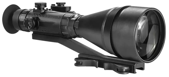 AGM Global Vision Wolverine Pro-6 3APW Night Vision Scope Gen 3 Auto-Gated White Phosphor 6x100 Red Chevron 30mm