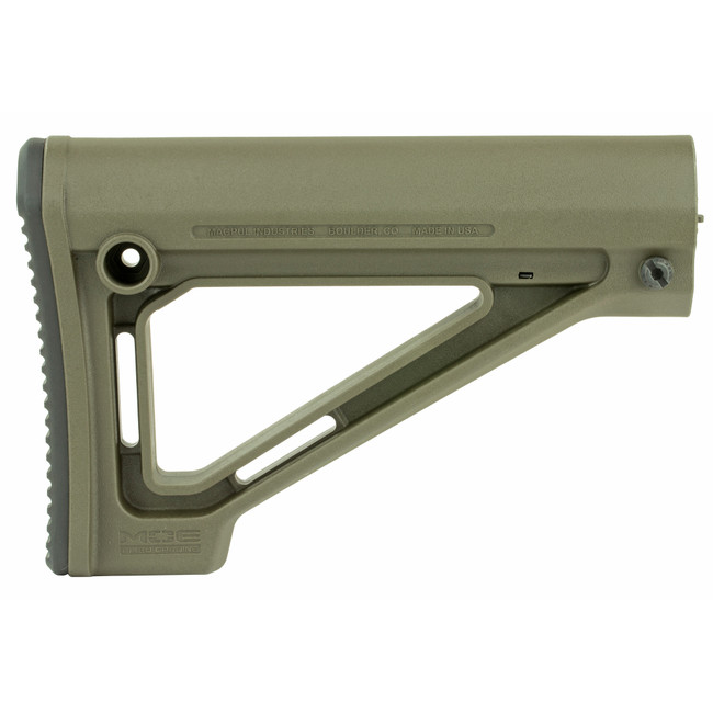 Magpul MOE Fixed Carbine Stock OD Green Synthetic for AR-15 M16 M4 Mil-Spec Tube - MAG480ODG - 873750007991