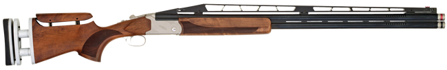 TriStar Arms TT-15A Double Trap 12GA, 32in. Barrel, 2rd, Wood Stock & Forend. Adj. Rib, Adj. Recoil Pad, & Adj. Comb - Gray (35416)
