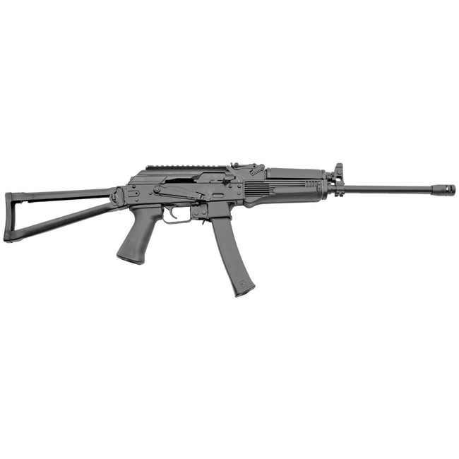 Kalashnikov USA KR-9 AK Rifle - Black | 9mm | 16.25" Barrel | Triangle Folding Stock