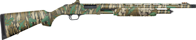 Mossberg 500 Turkey Combo Shotgun 20 ga. 20 in. Mossy Oak Greenleaf 3 in. w/ Holosun - 54342 - 015813543422