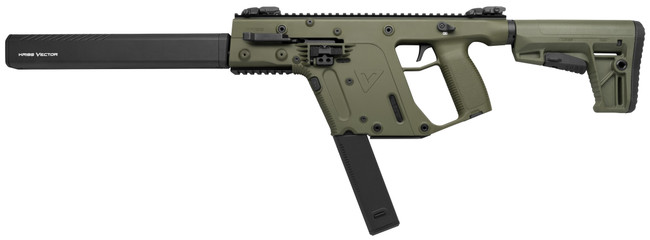Kriss Vector CRB 45 ACP 16in 13rd OD Green