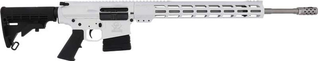 Great Lake Firearms GLFA AR10 Rifle 6.5 Creedmoor 20 Inch 10 Rounds White Cerakote
