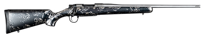 Christensen Arms Mesa FFT Titanium 6.5 PRC, 20in. Barrel, 3rd, CF Stock w/ Gray Accents, Ti Action, SS Barrel & Radial Muzzle Brake - Gray (NPN: 801-01124-00) - 801-01124-00 - 691328238666