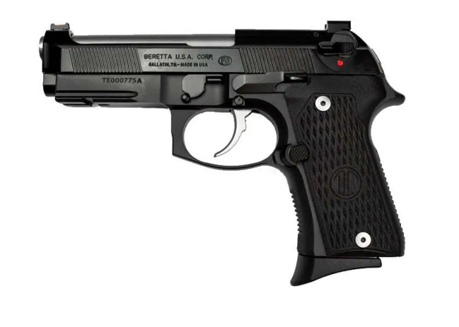 Beretta 92G Elite LTT Compact Handgun 9mm Handgun 15/rd Magazines (3) 4.25" Barrel Black Fiber Optic Sights - J92GC9LTTM - 082442907178