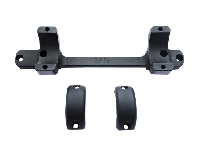 DNZ 21300 Game Reaper-Howa Scope Mount/Ring Combo Matte Black 1"