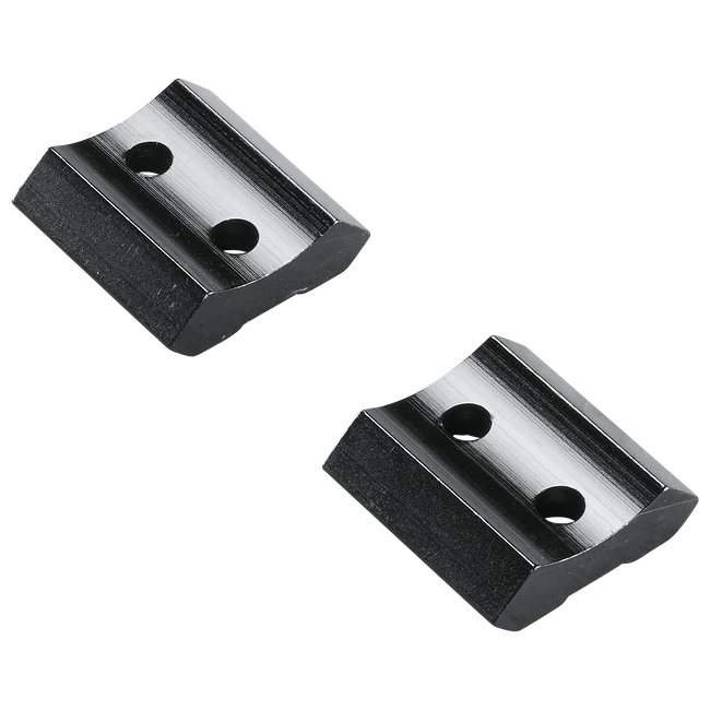 Weaver Top Mount Scope Base 1-Piece Aluminum Gloss Finish Compatible with Most Firearms