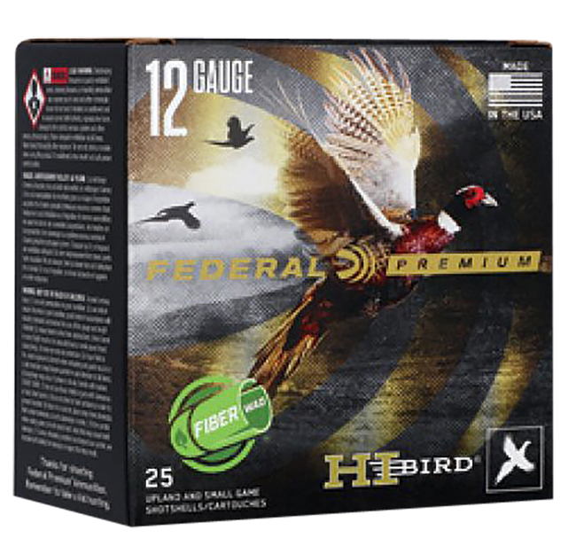 Federal Hi-Bird Game Load 12 Gauge 5 Shot 1 1/4 Ounce 10 Rounds