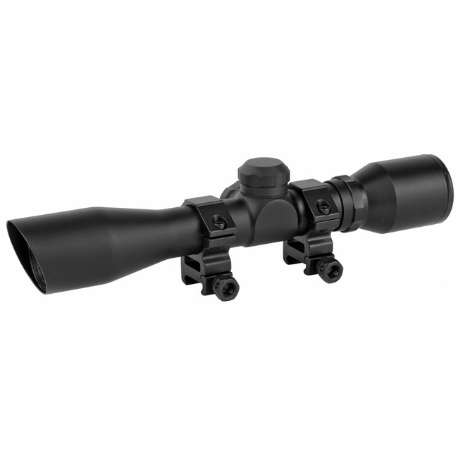 TruGlo 1in Matte Scope 4x 32mm Diamond Reticle Waterproof Fog Proof - TG8504BD - 788130011492