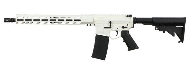 Wise Arms WA-15B 5.56mm 16 inch 30 Rounds White and Bronze Finish