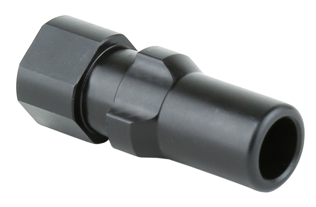 Griffin Armament 3L1351LH 3-Lug  9mm Luger M13.5x1 tpi 17-4 Stainless Steel Black Melonite QPQ