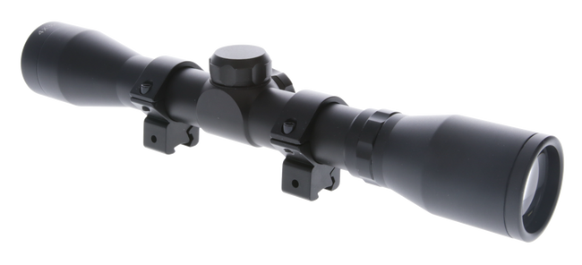 Truglo Buckline 4x32 Duplex Scope 1 Inch Mount Fully Coated Optics Fog Resistant